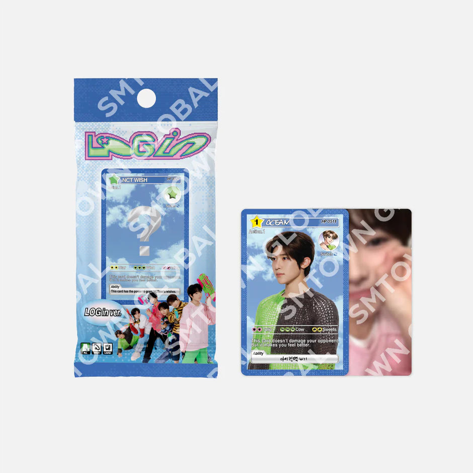 NCT WISH - Asia Tour 'LOG in' Trading Card Pack – K Stars NCT WISH - Asia Tour 'LOG in' Trading Card Pack – K Stars