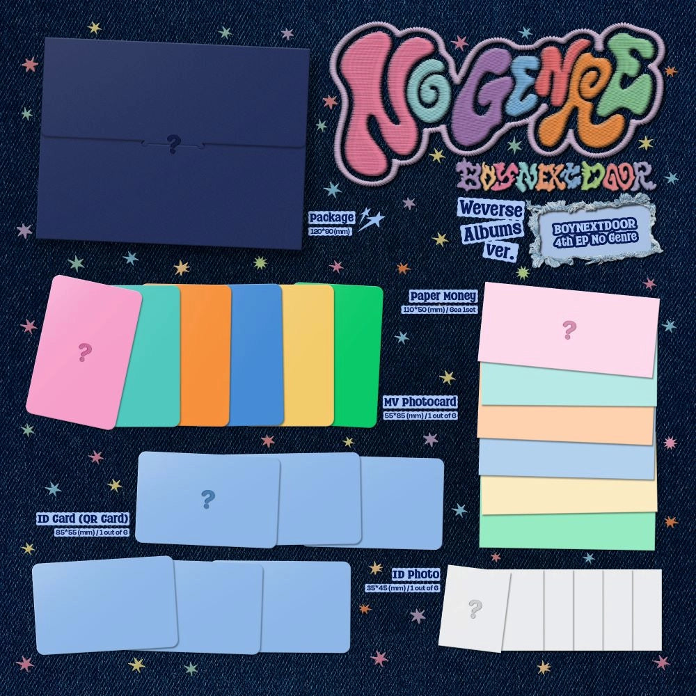 BOYNEXTDOOR - No Genre (Weverse Albums Ver.)