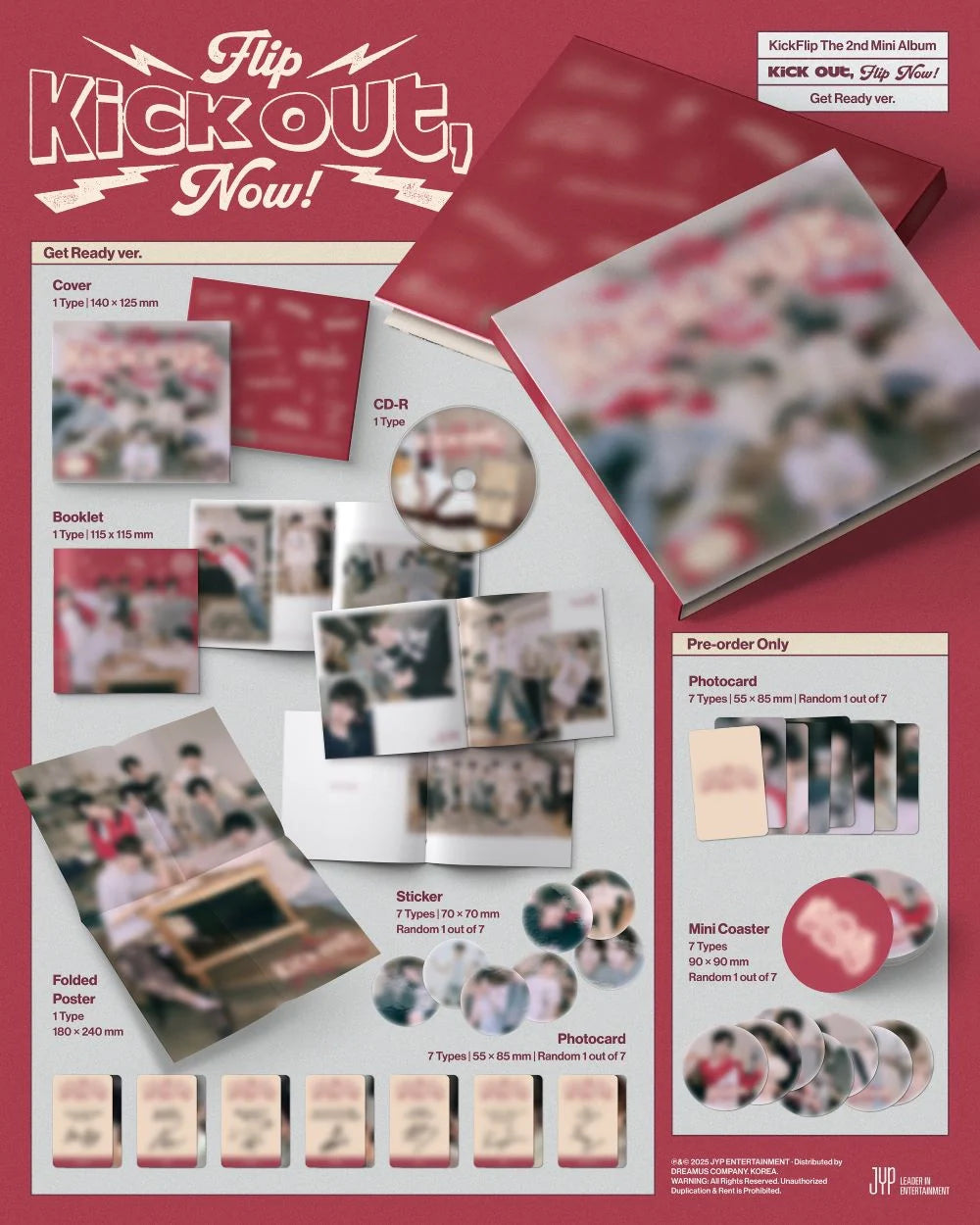 KickFlip - Kick Out, Flip Now! (Digipack Ver)