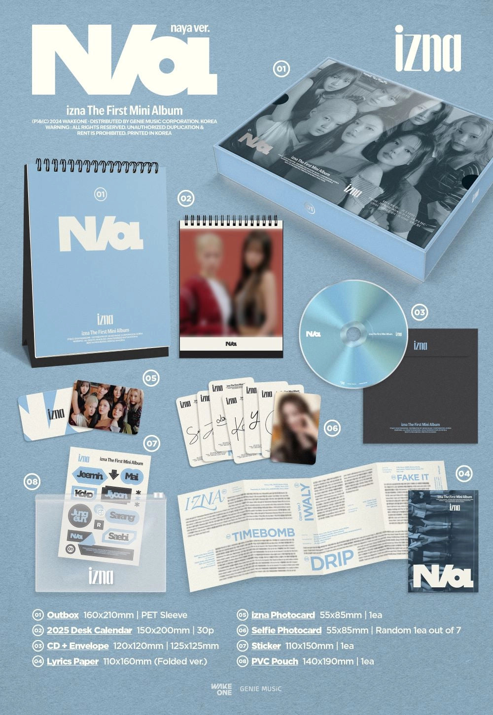 IZNA - N/a (2025 Calendar ver)