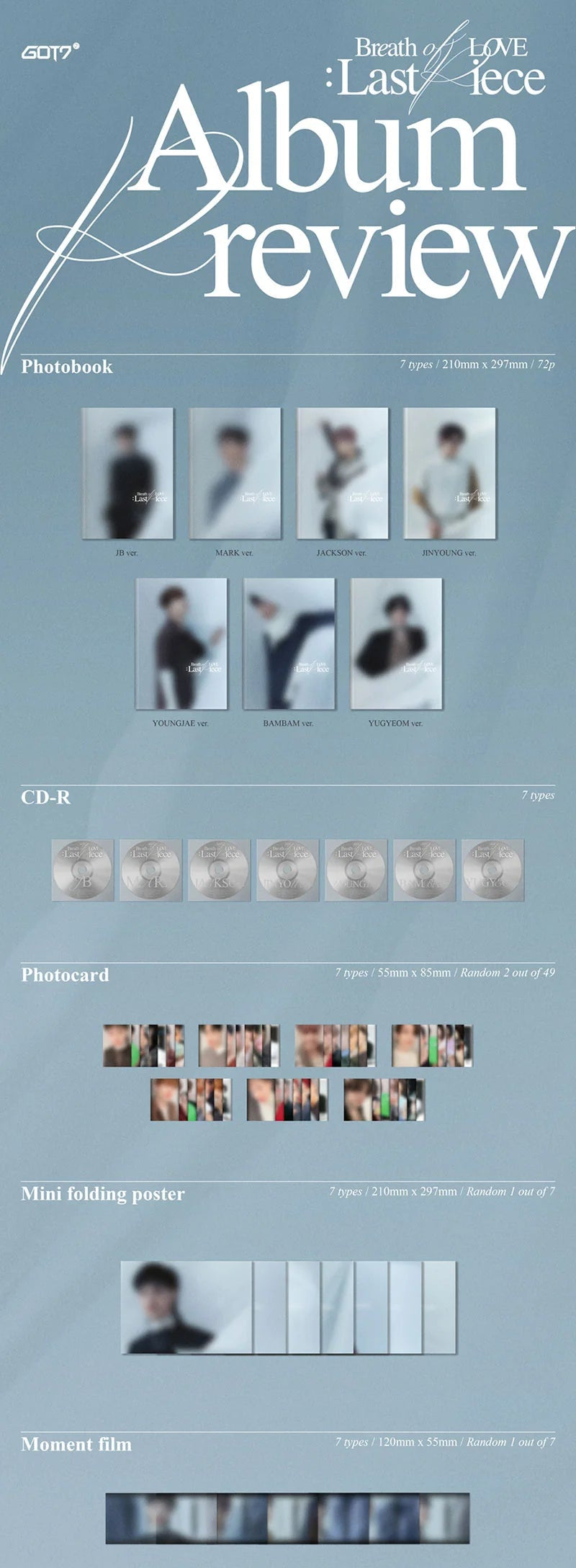 GOT7 - Breath of Love: Last Piece