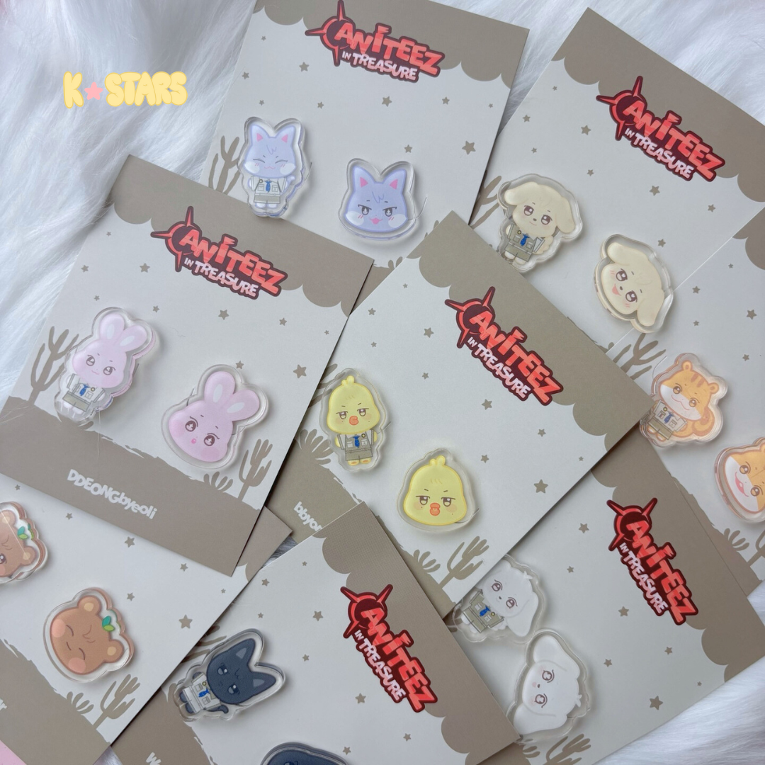ATEEZ - ANITEEZ [IN TREASURE] Croc Charm – K Stars