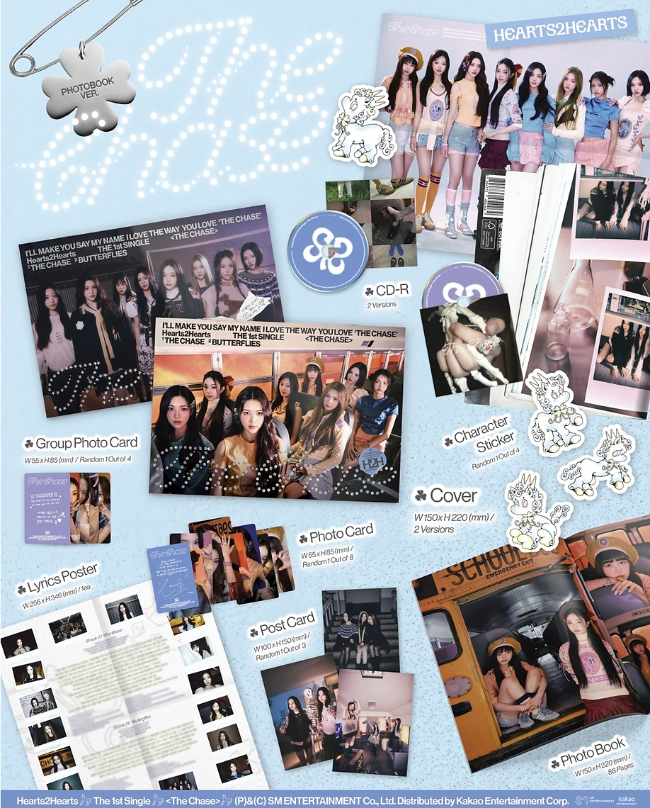 Hearts2Hearts - The Chase (Photobook Ver)