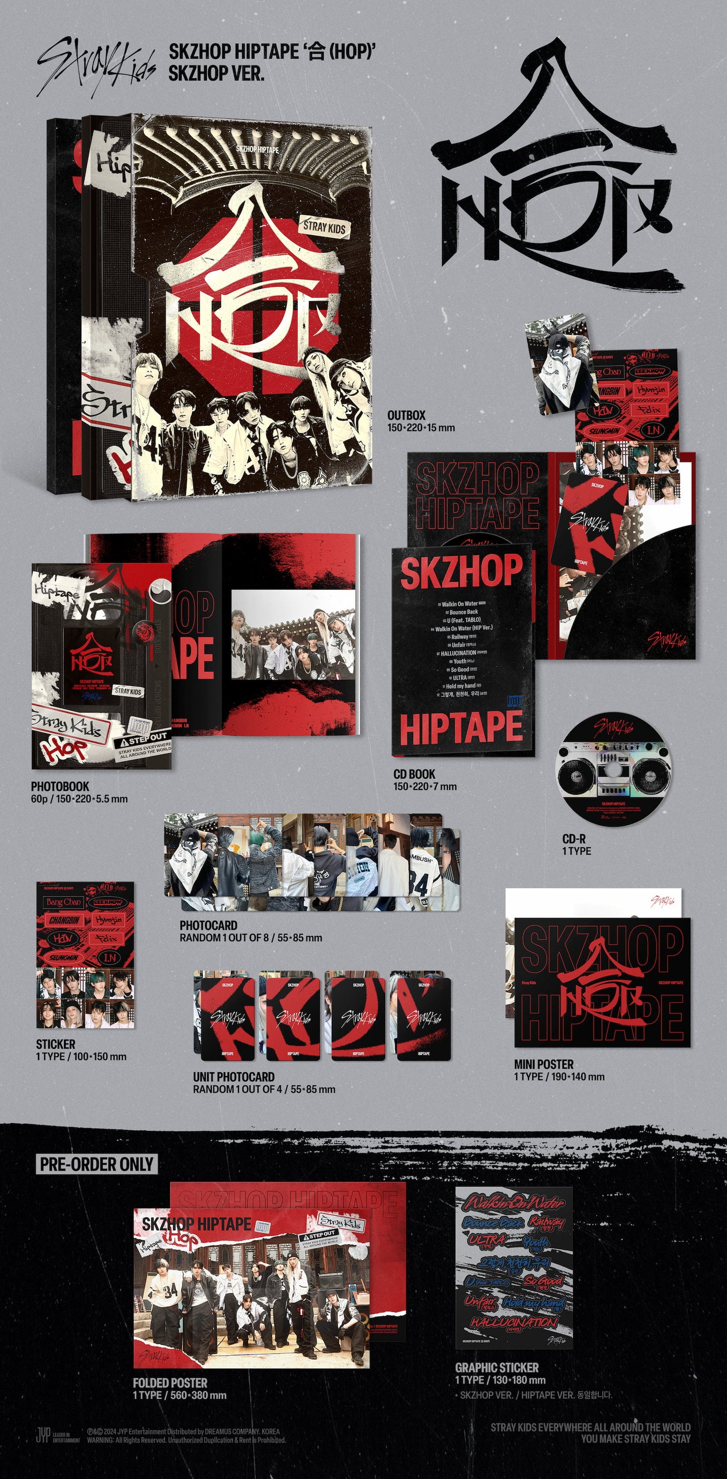 Stray Kids - SKZHOP HIPTAPE HOP (SKZHOP Ver.)