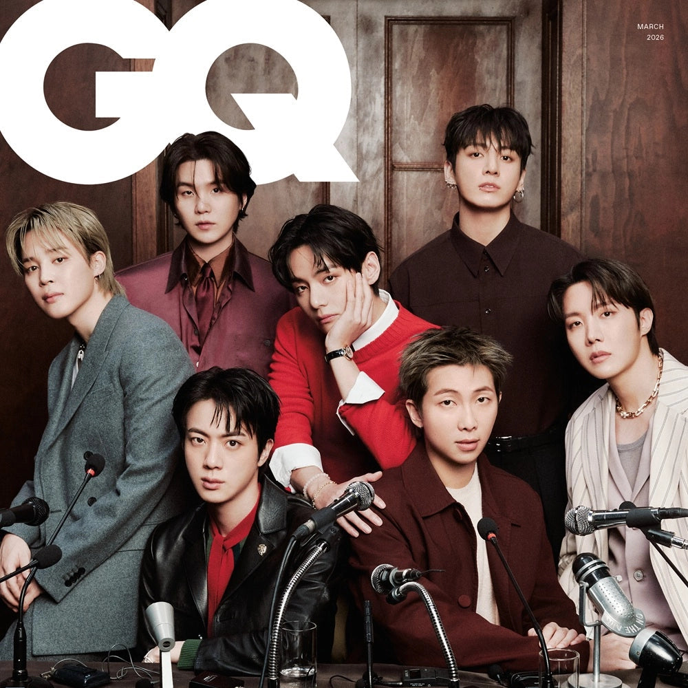 GQ MAGAZINE MARCH 2026 ISSUE - BTS