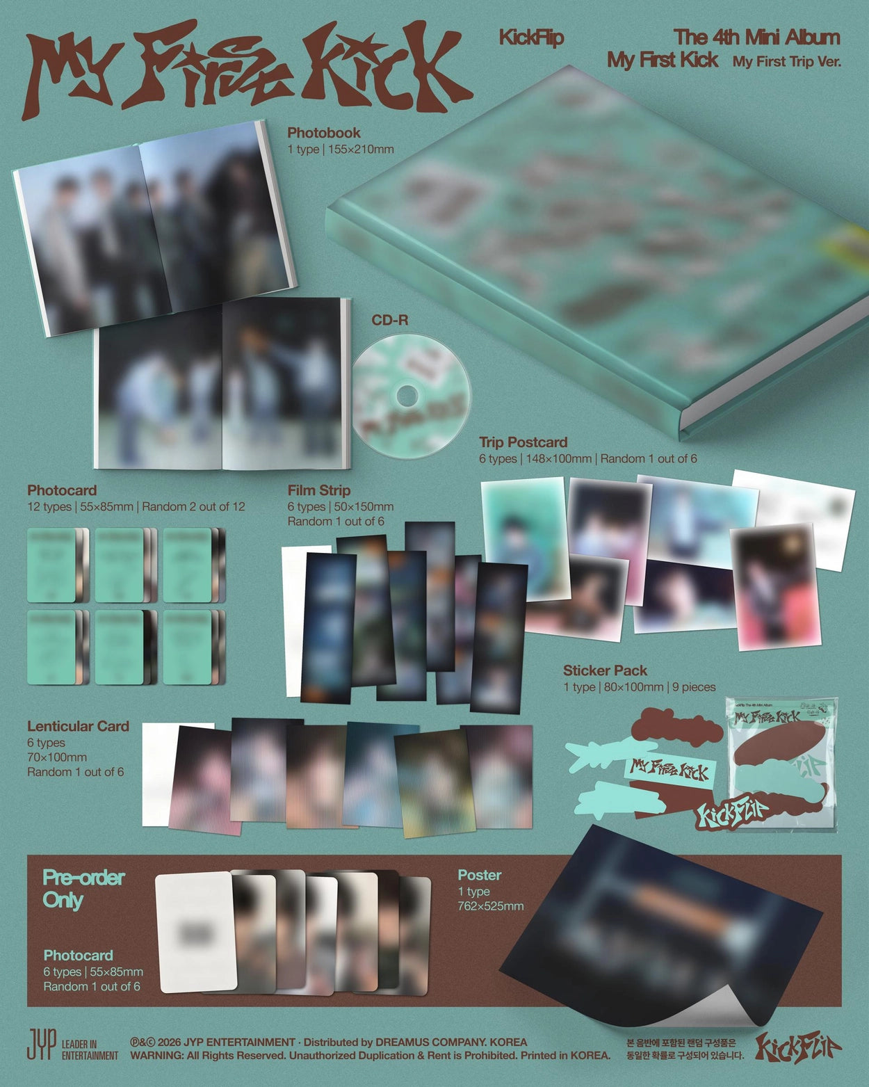 KickFlip - My First Kick (My First Trip Ver./Photobook Ver.)