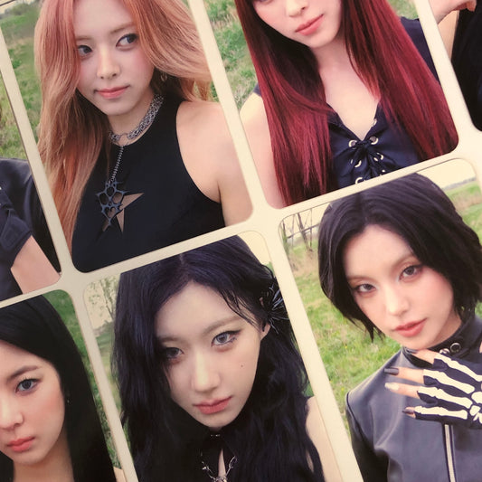 ITZY - GIRLS WILL BE GIRLS (Set ver) Makestar Photocards