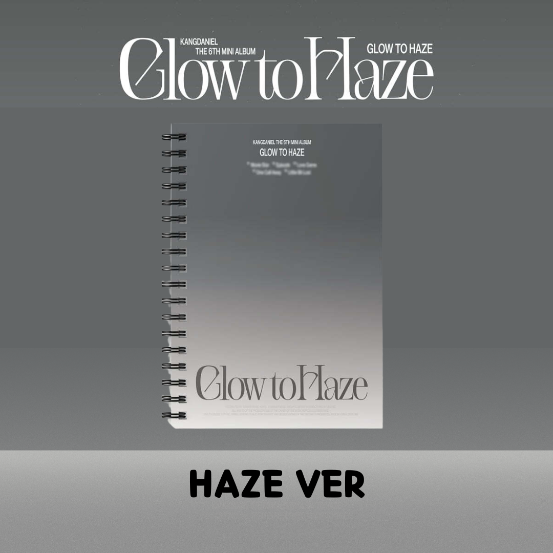 KANG DANIEL - GLOW TO HAZE (Photobook Ver)