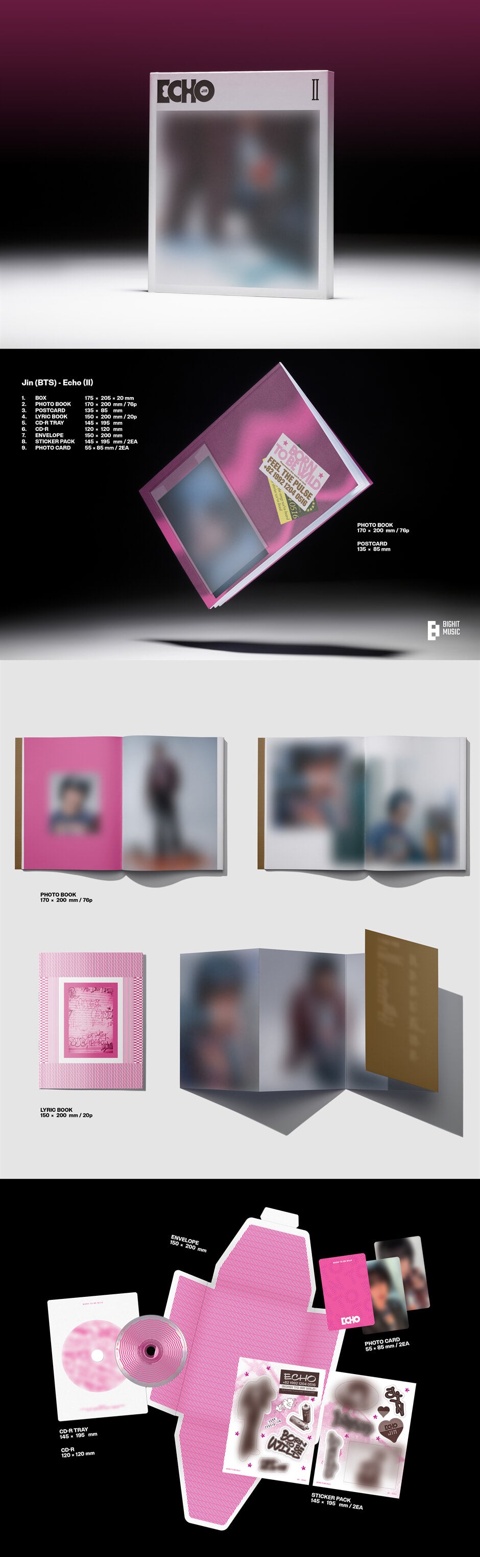JIN - Echo (Photobook Ver.)