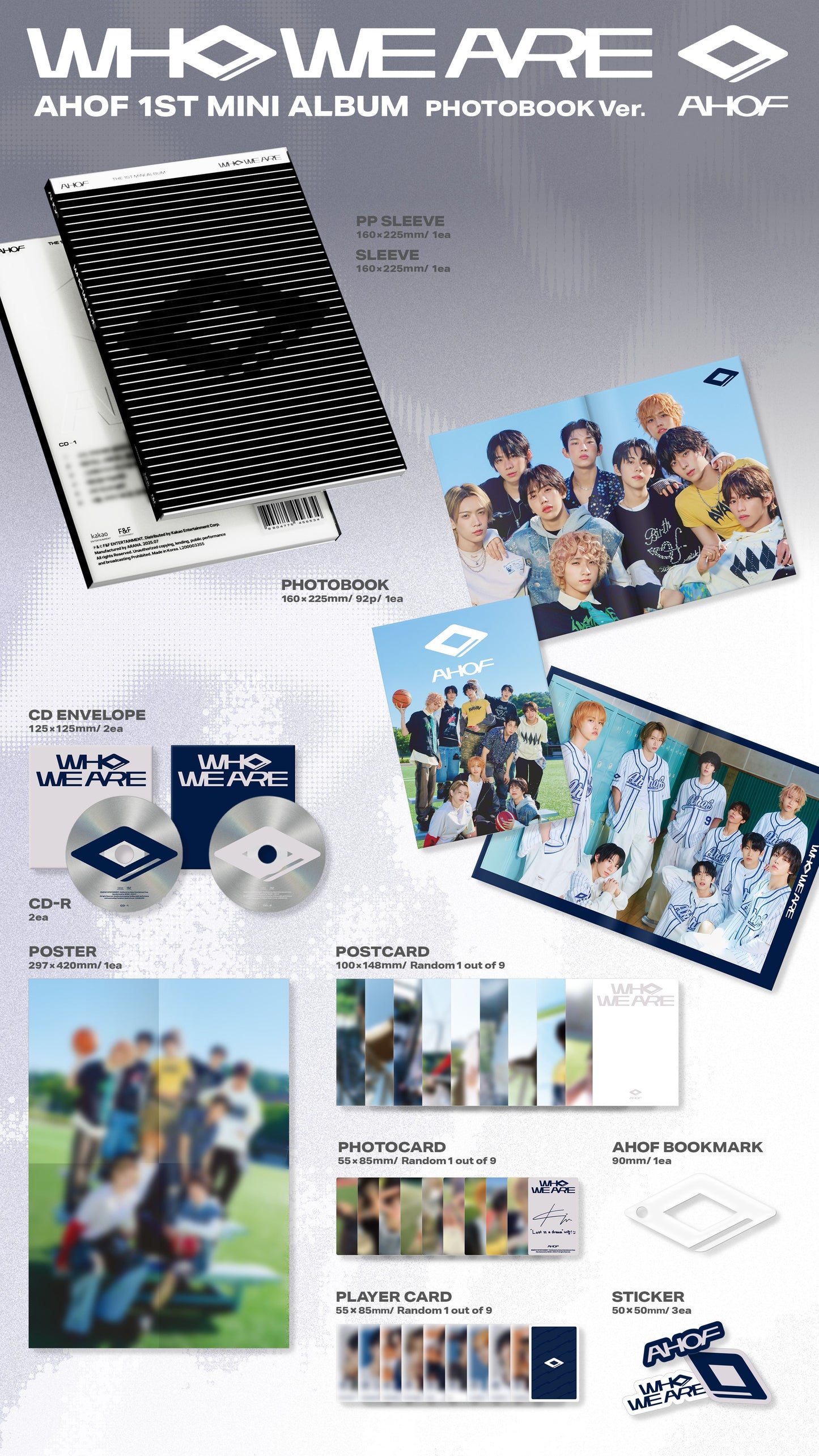 AHOF - WHO WE ARE (Photobook Ver.)