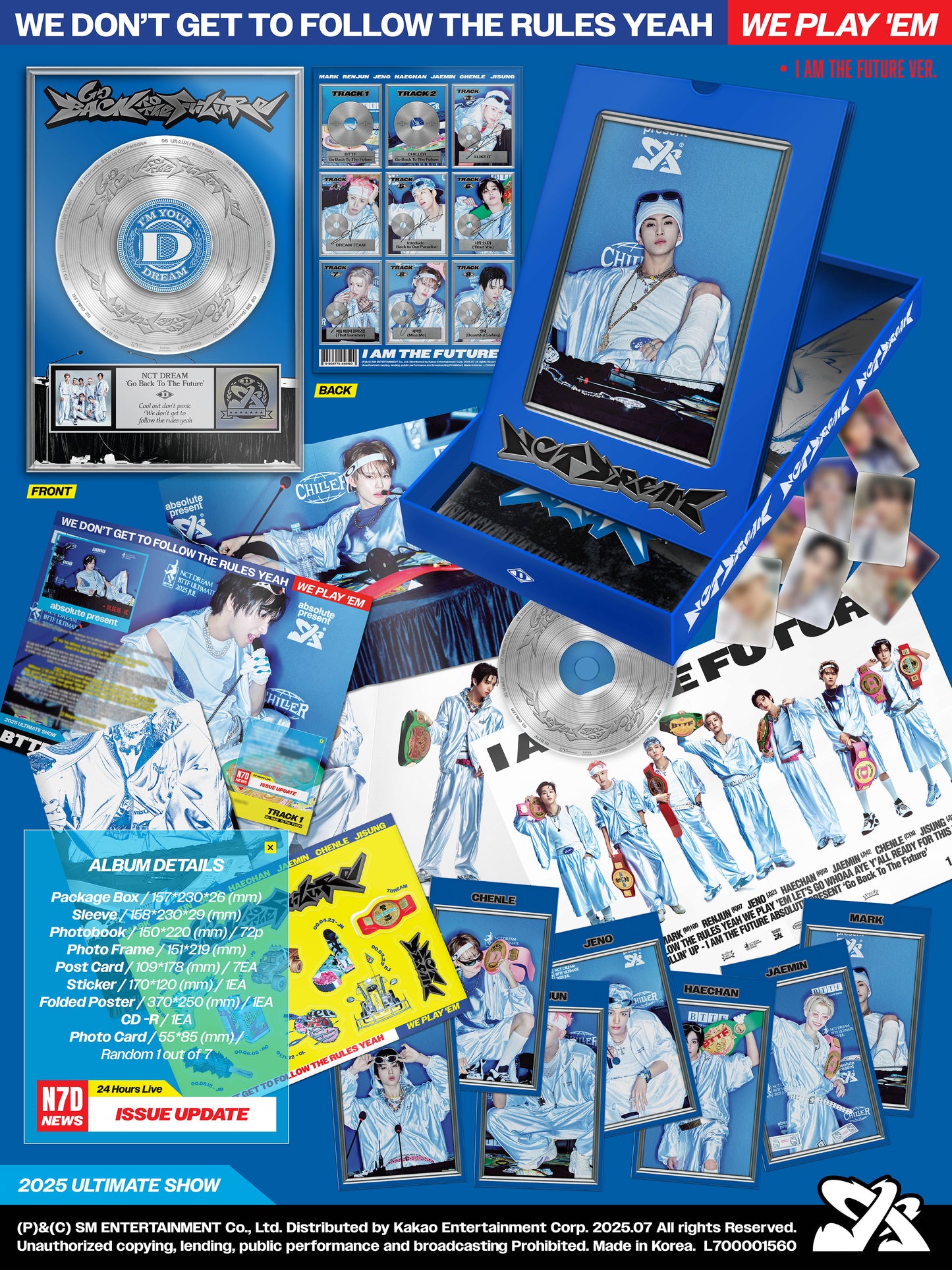 NCT DREAM - GO BACK TO THE FUTURE (I AM THE FUTURE ver./ Photobook Ver.)