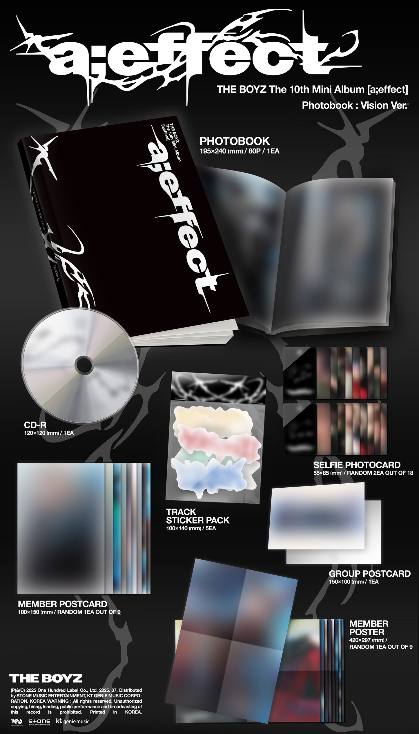 THE BOYZ - a;effect (Photobook Ver.)