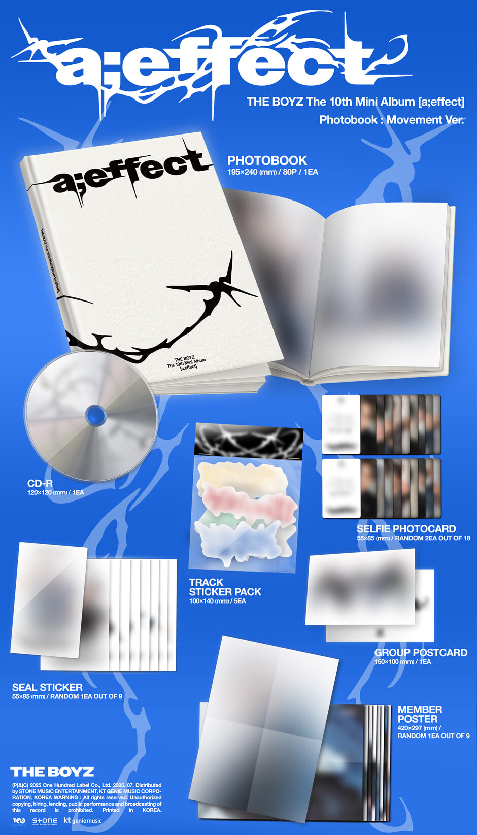 THE BOYZ - a;effect (Photobook Ver.)
