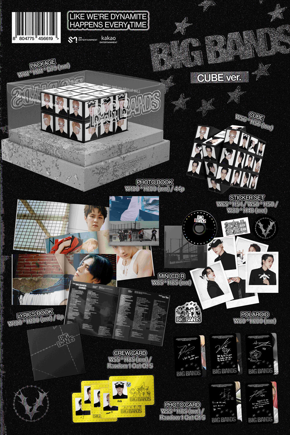 WAYV - BIG BANDS (Special Ver./CUBE Ver.)