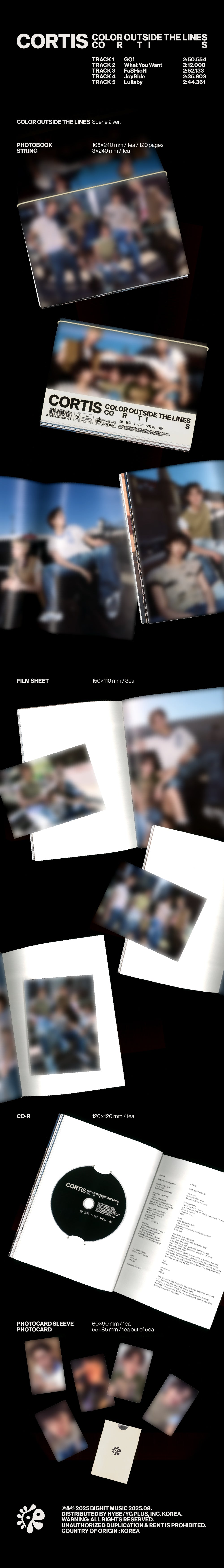 CORTIS - COLOR OUTSIDE THE LINES (Photobook Ver.)