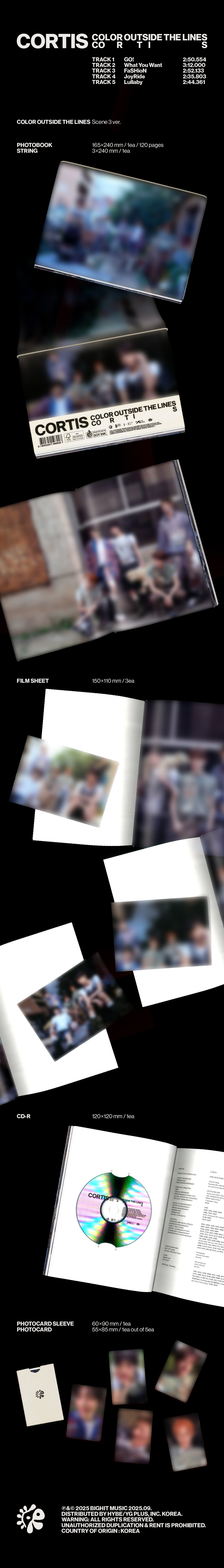 CORTIS - COLOR OUTSIDE THE LINES (Photobook Ver.)