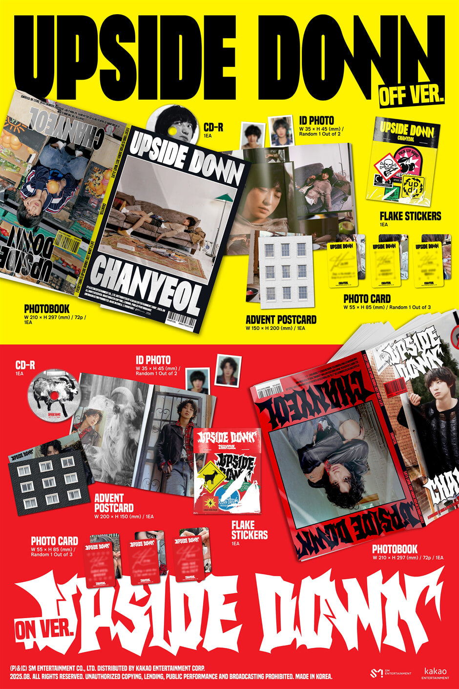 CHANYEOL - Upside Down (Photobook Ver.)