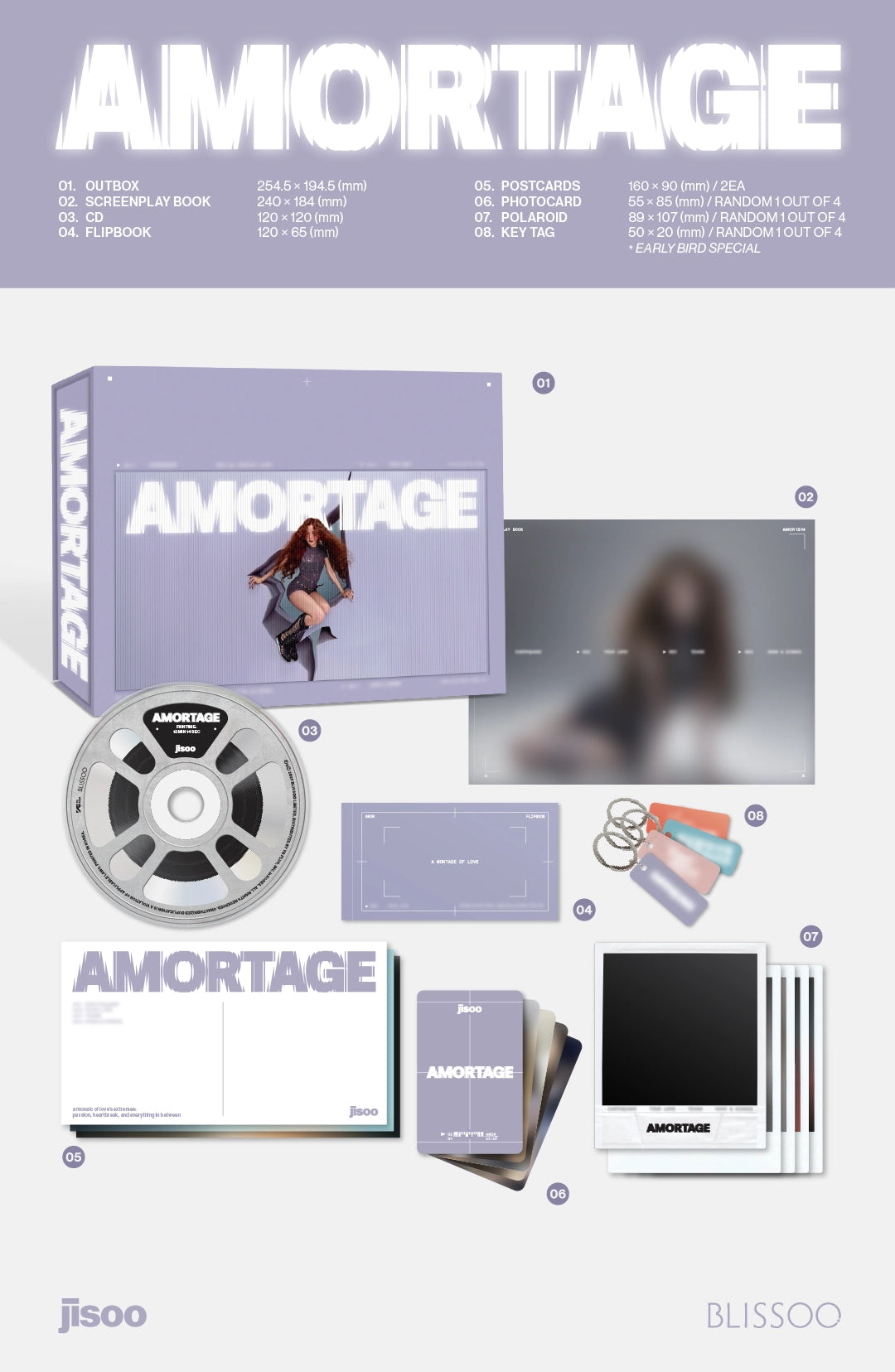JISOO - AMORTAGE (Exclusive Edition)