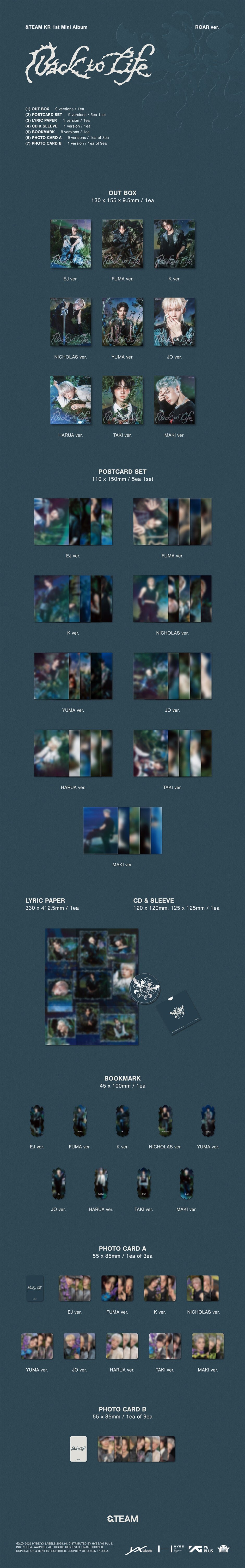 &TEAM - Back To Life (ROAR Ver.)