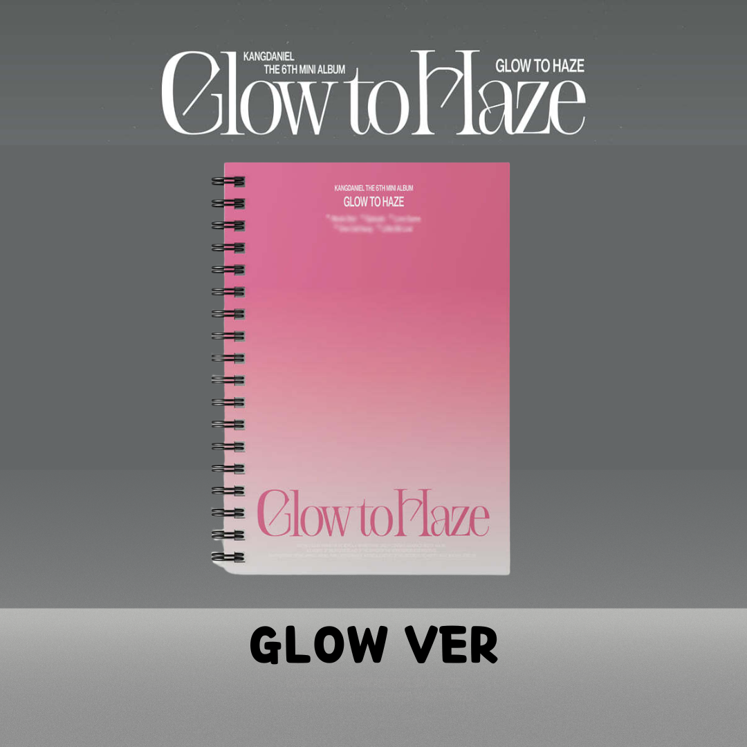 KANG DANIEL - GLOW TO HAZE (Photobook Ver)