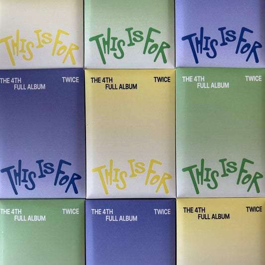 TWICE - ‘This is For’ Photocard Set