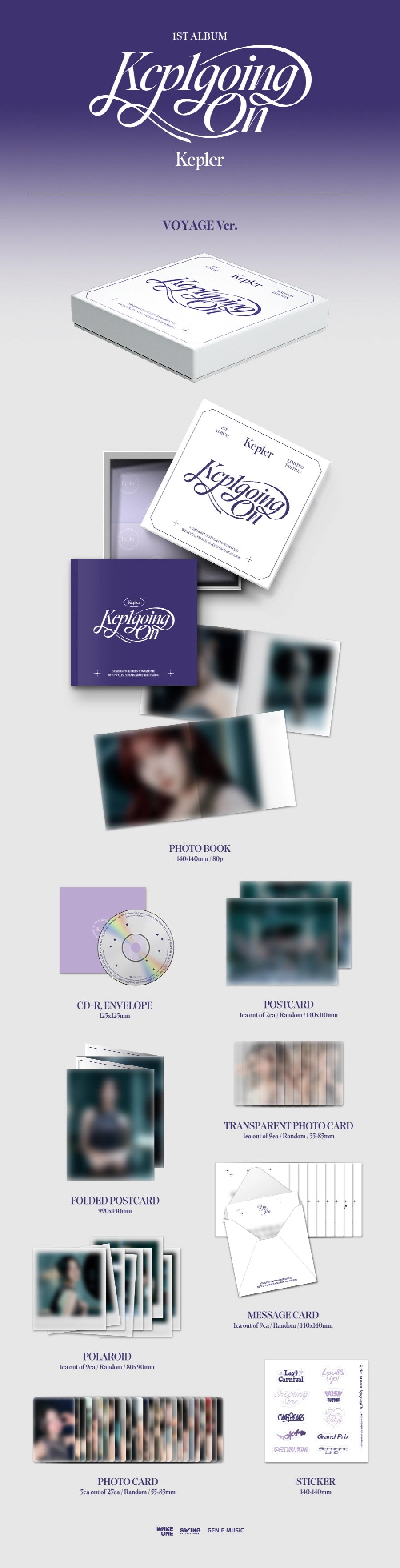Kep1er - Kep1going On (Limited Edition VOYAGE Ver.)