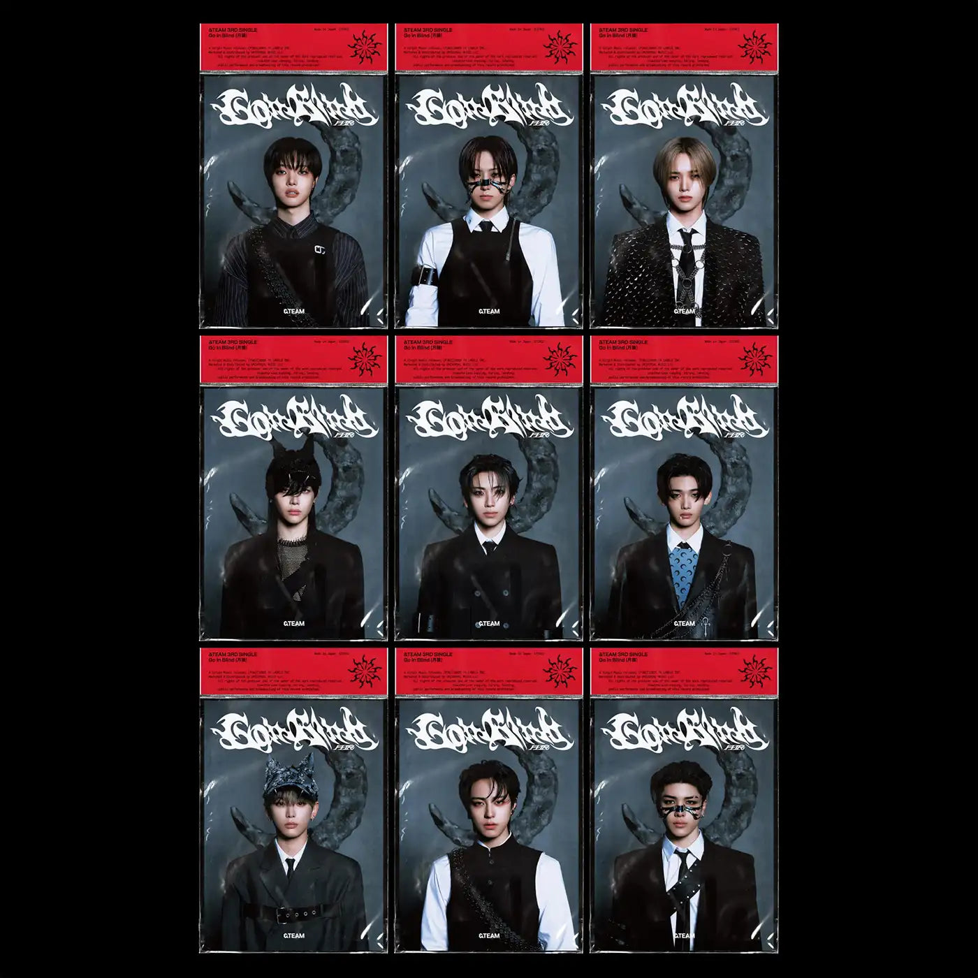 &TEAM - GO IN BLIND (Solo Jacket ver)