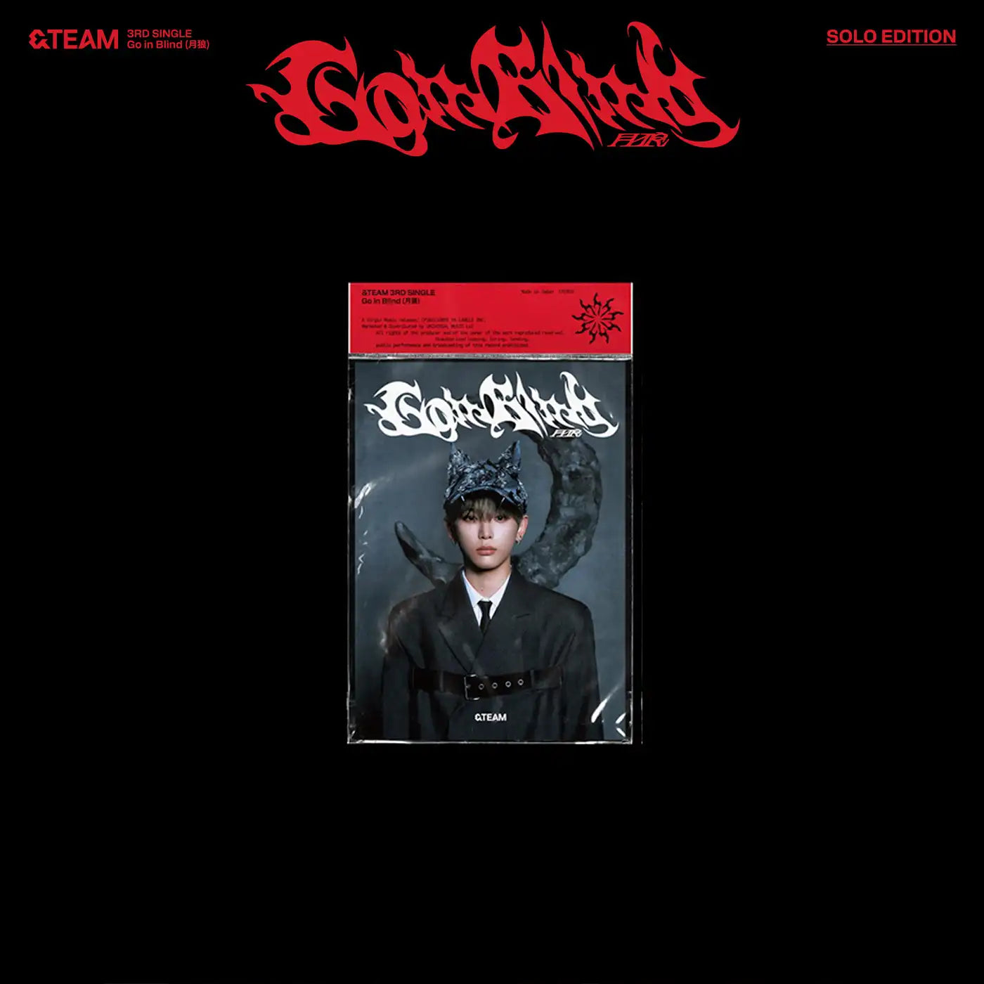 &TEAM - GO IN BLIND (Solo Jacket ver)