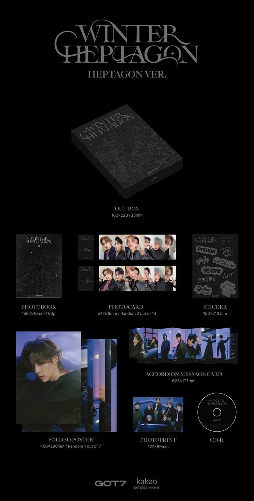 GOT7 - WINTER HEPTAGON