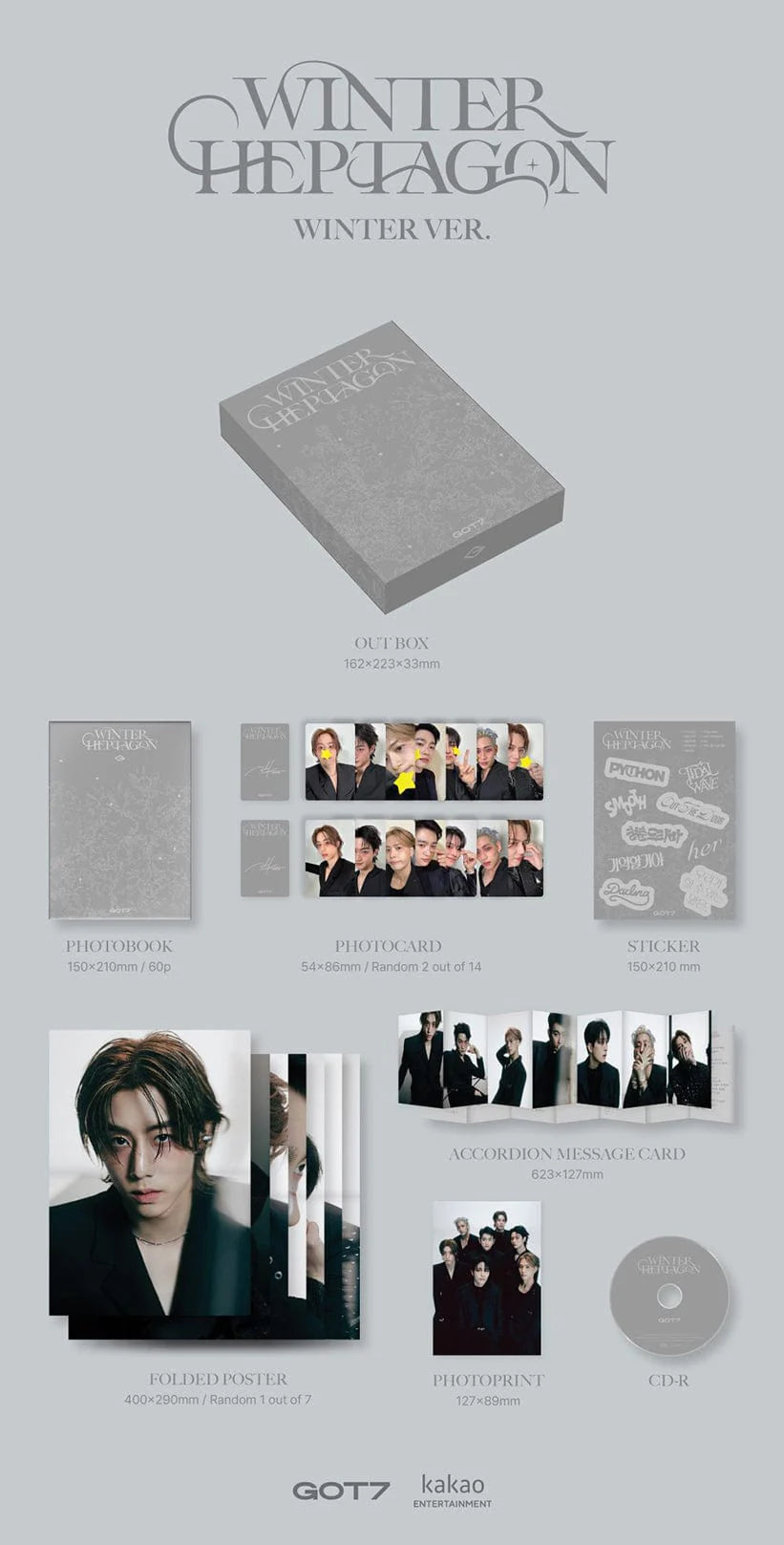 GOT7 - WINTER HEPTAGON