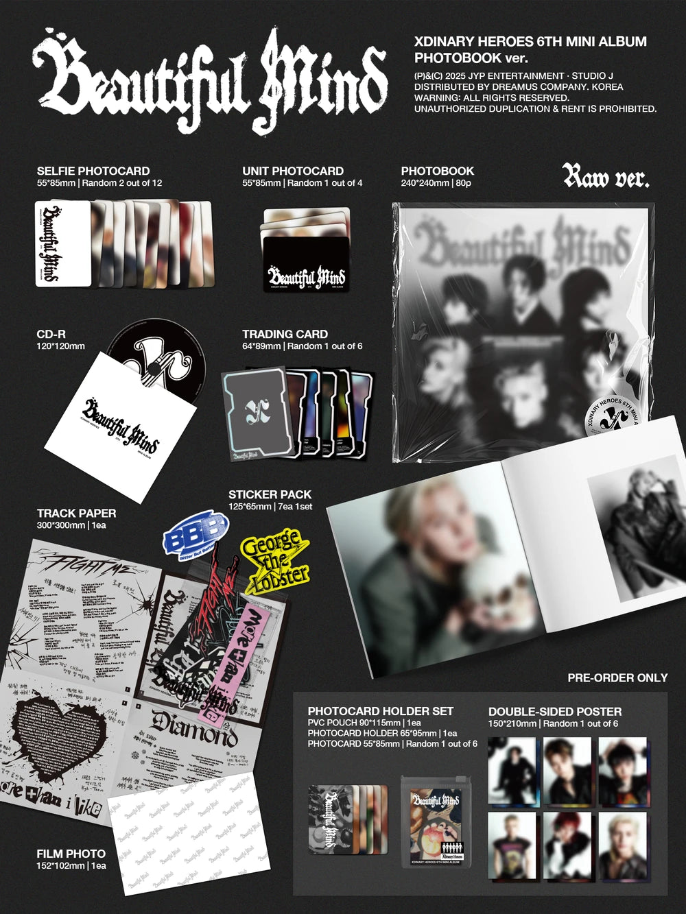 Xdinary Heroes - Beautiful Mind (Photobook Ver)