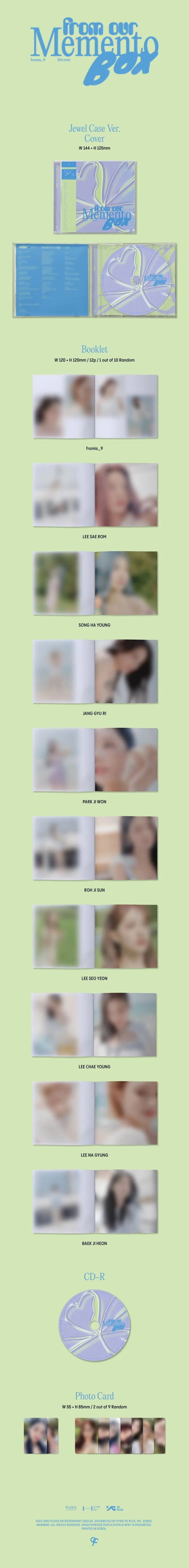 FROMIS_9 - From Our Memento Box