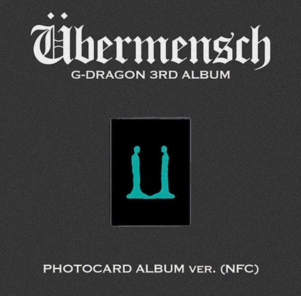 G-DRAGON - ÜBERMENSCH (Photocard Album Ver)