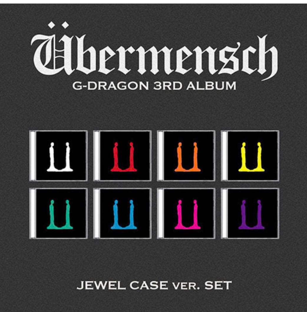 G-DRAGON - ÜBERMENSCH (Jewel Ver.)