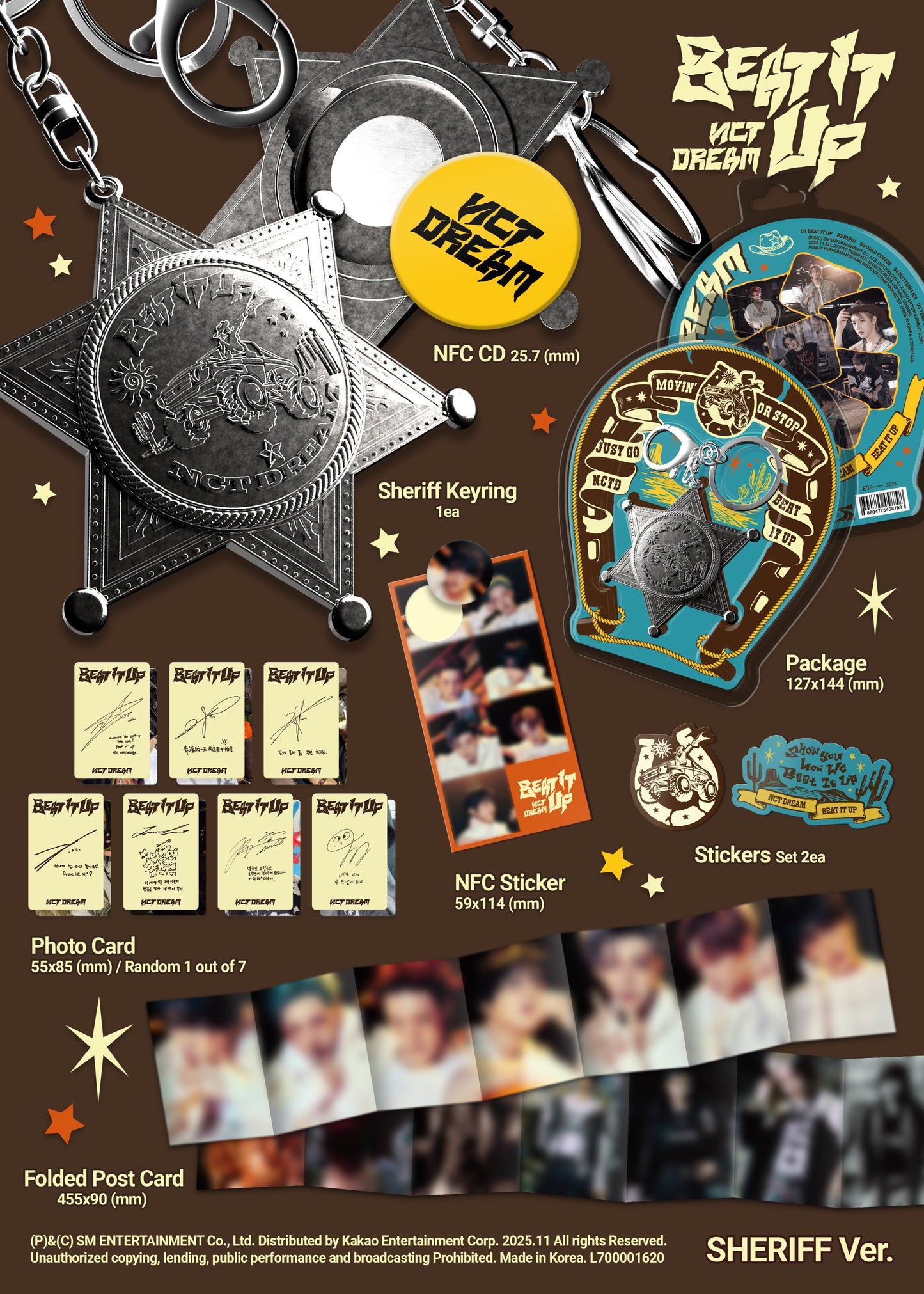 NCT DREAM - Beat It Up (Sheriff Ver. /SMART ALBUM)