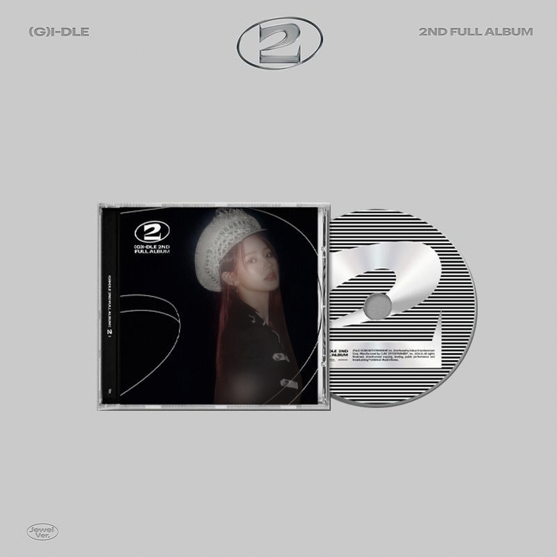 Dreamus (G)I-DLE – 2 (2nd Full Album) Jewel Case SOYEON Version – CD + Booklet + Lyric + Photocard Random + Poster Piegato