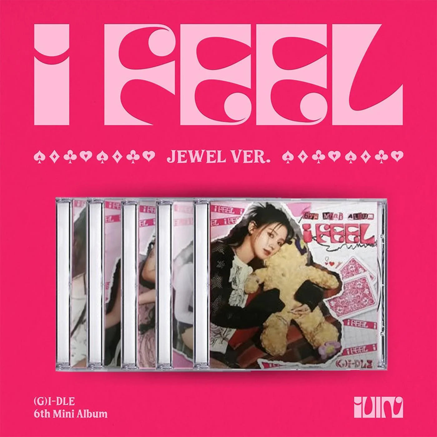 G)I-DLE - I FEEL Jewel Case Ver. – K Stars G)I-DLE - I FEEL Jewel Case Ver. – K Stars