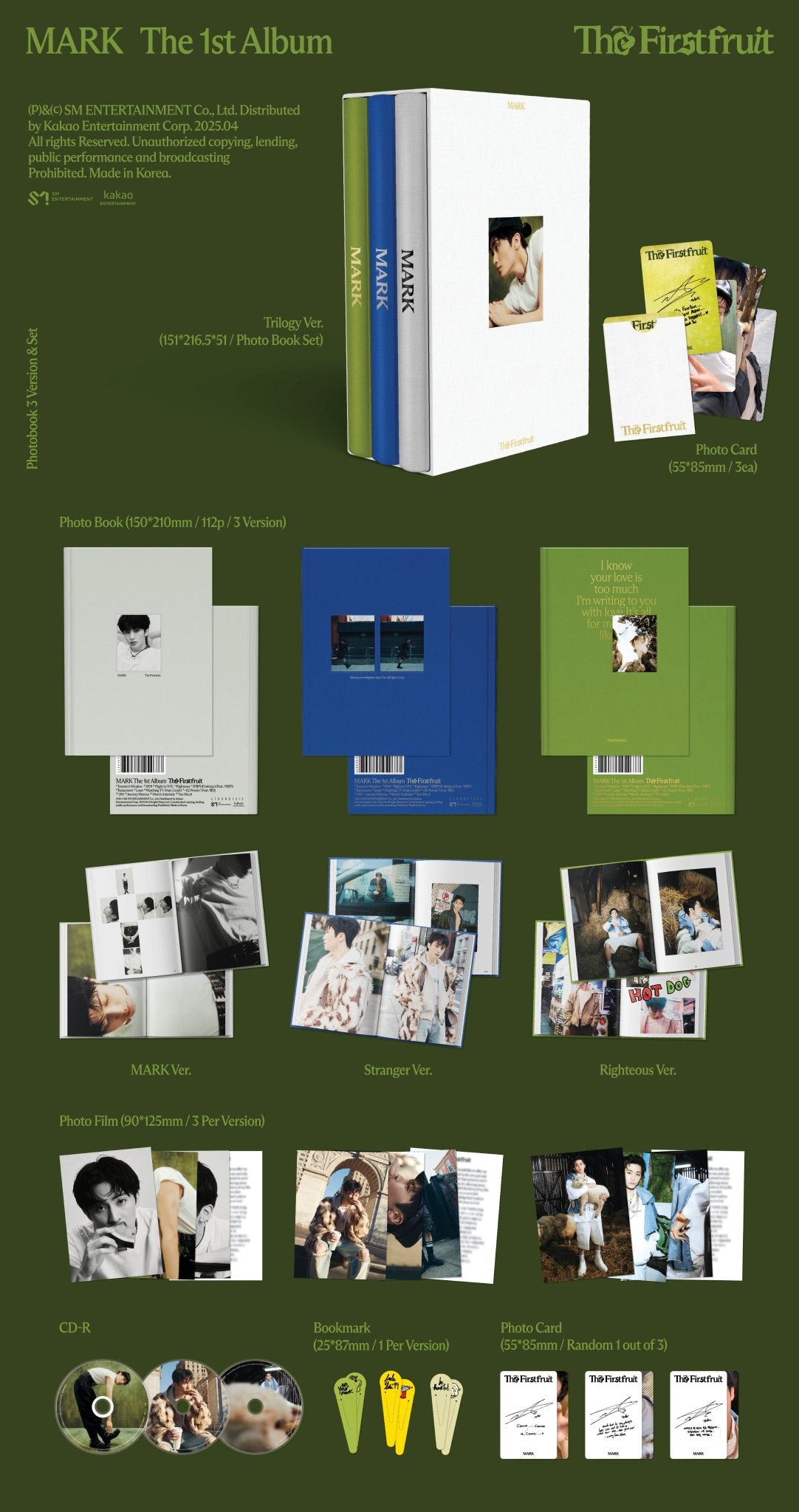 MARK (NCT) - The Firstfruit (Photobook Ver)