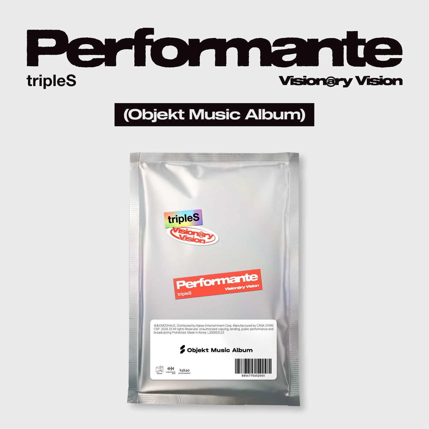 tripleS - Visionary Vision: Performante (Objekt Music Album Ver)