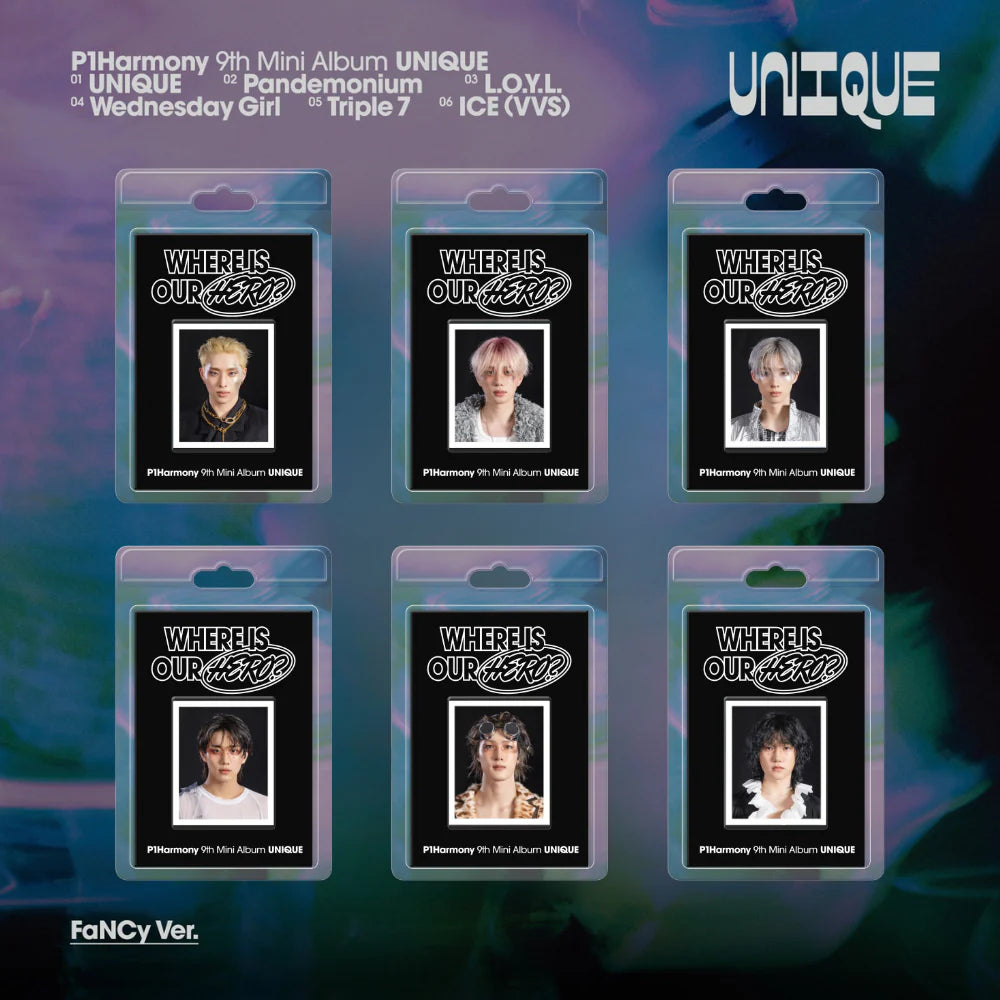 P1harmony UNIQUE WhosfanStore 特典 コンプリート P1Harmony - UNIQUE (FaNCy Ver.) – K Stars