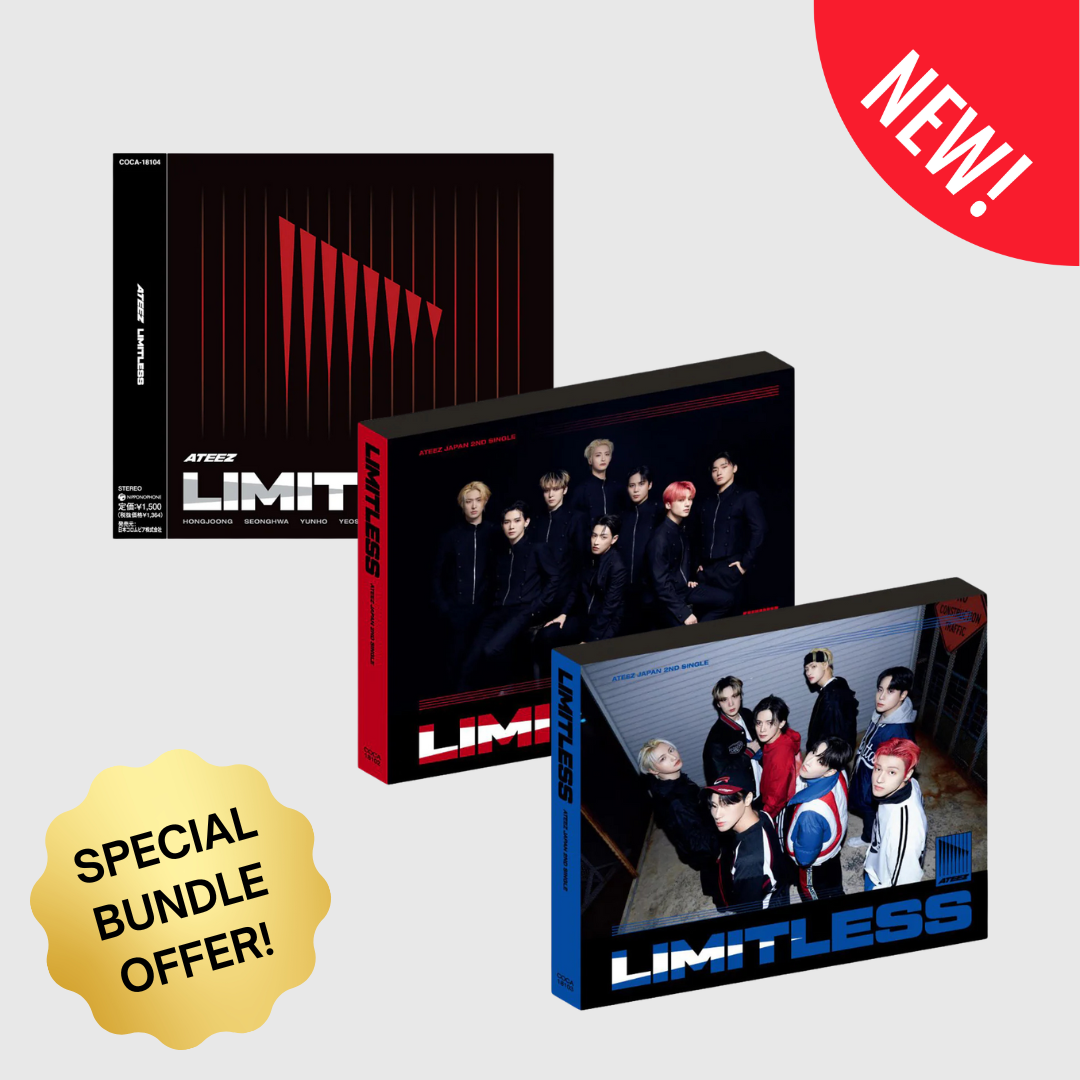 ATEEZ Limitless Japan 2nd single Album Official photocard