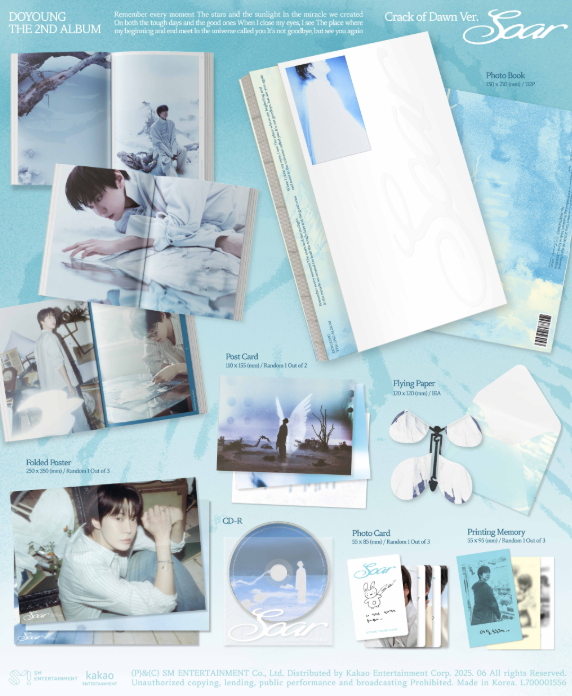 DOYOUNG - Soar (Crack of Dawn Ver/ Photobook Ver.)