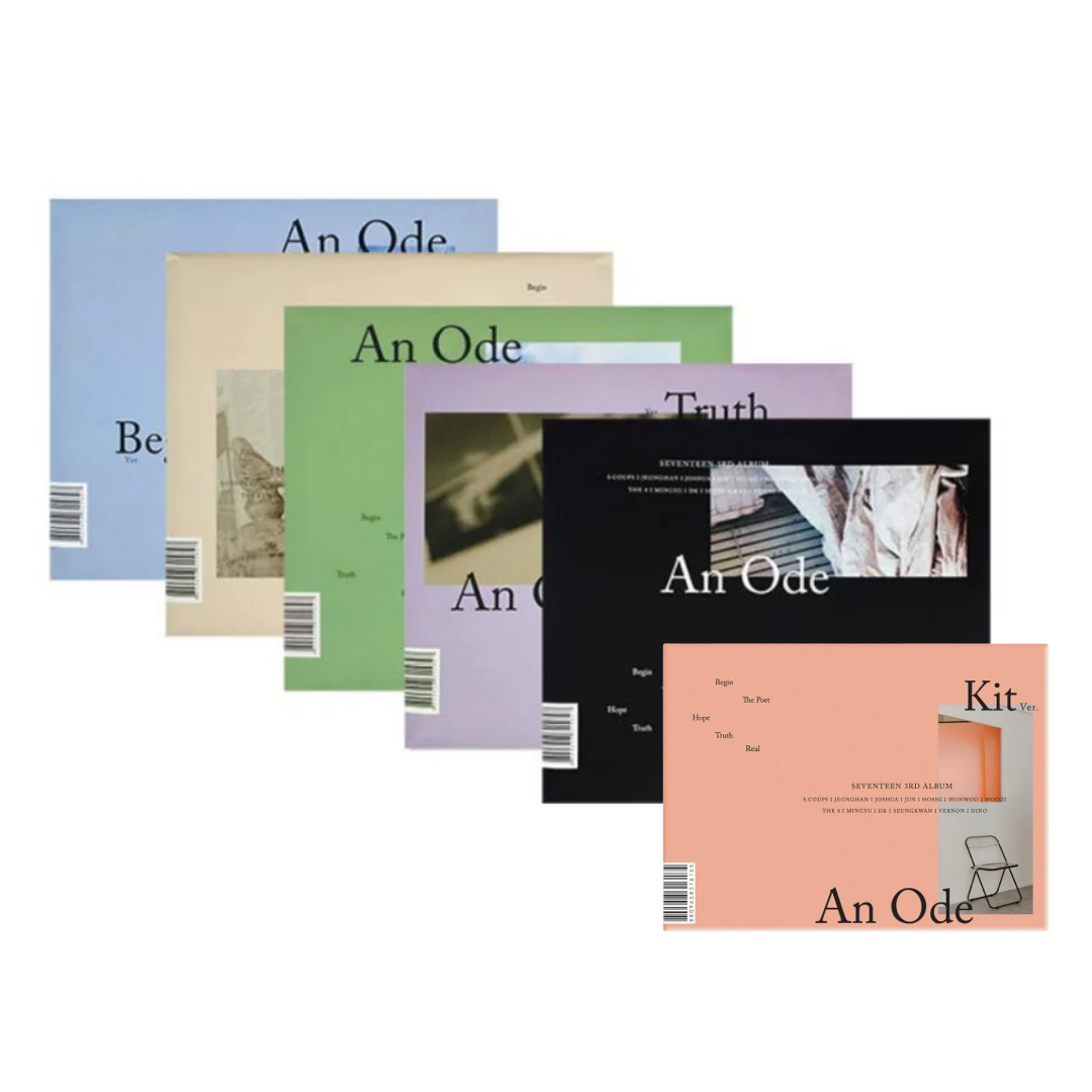 SEVENTEEN - SEVENTEEN An ODE 全形態＋Begin,Real SEVENTEEN - SEVENTEEN An ODE 全形態＋Begin,Real 3RD ALBUM