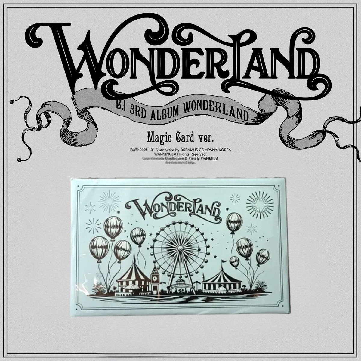 B.I - WONDERLAND (Magic Card Ver.)