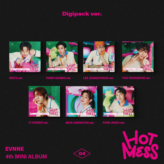 EVNNE - HOT MESS (Digipack Ver)