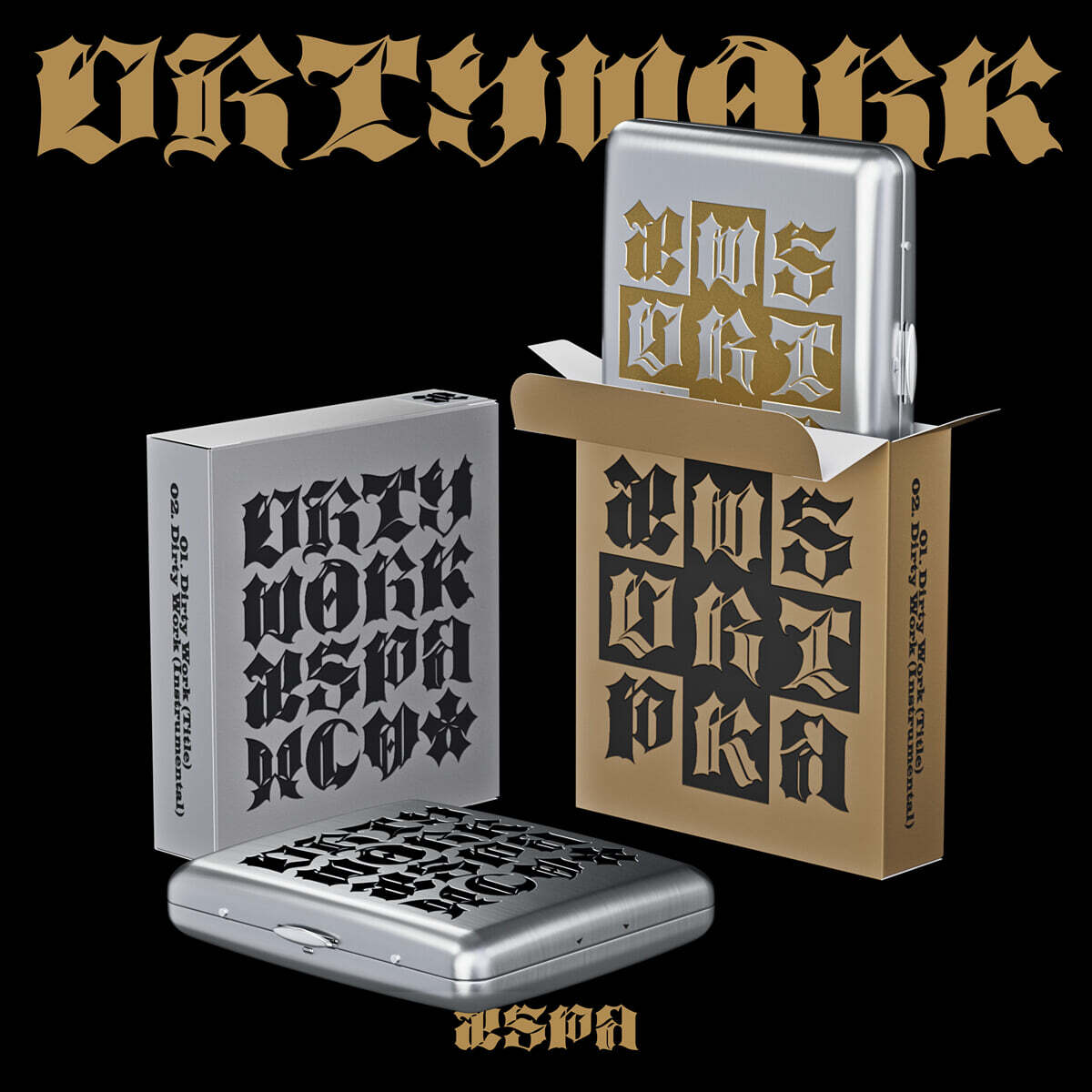 aespa Dirty Work DIRTY CASE ターゲット ウィンター② aespa - Dirty Work (Dirty Case Ver.) (Target Exclusive, CD