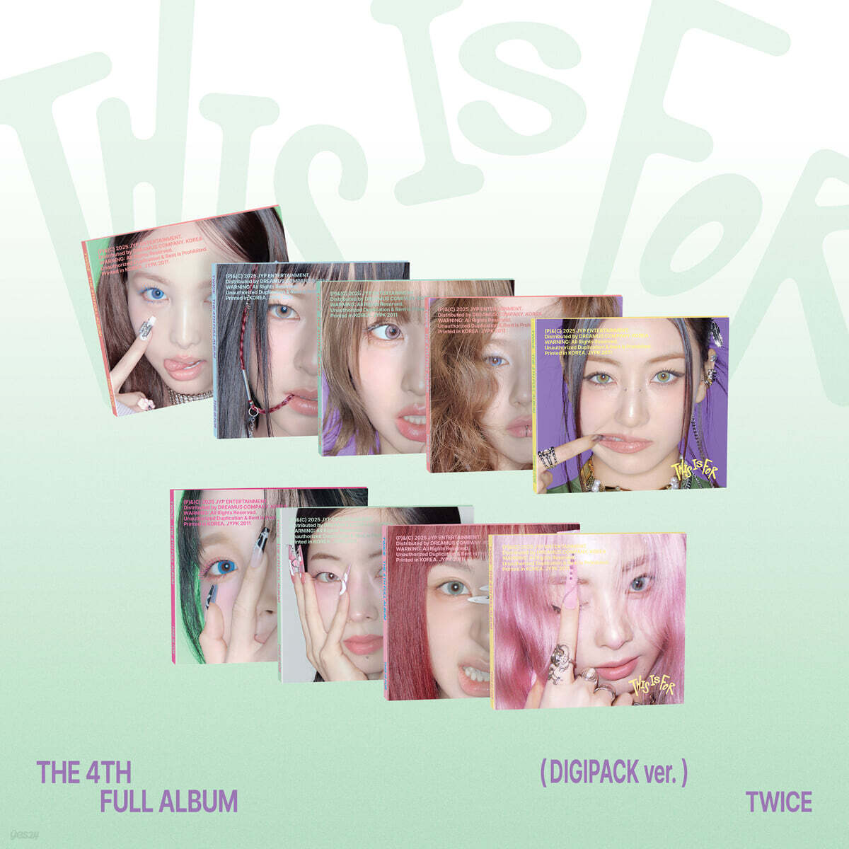TWICE - THIS IS FOR (Digipack Ver.)
