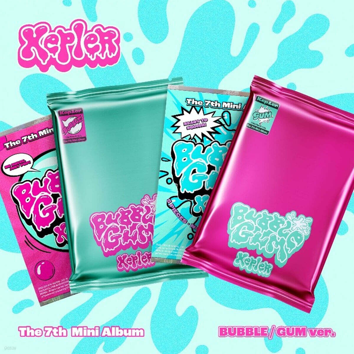 kep1er アルバム　未開封　4枚　BUBBLE GUM ① Kep1er 7th Mini Album - BUBBLE GUM (Rush Ver.) – Choice Music LA