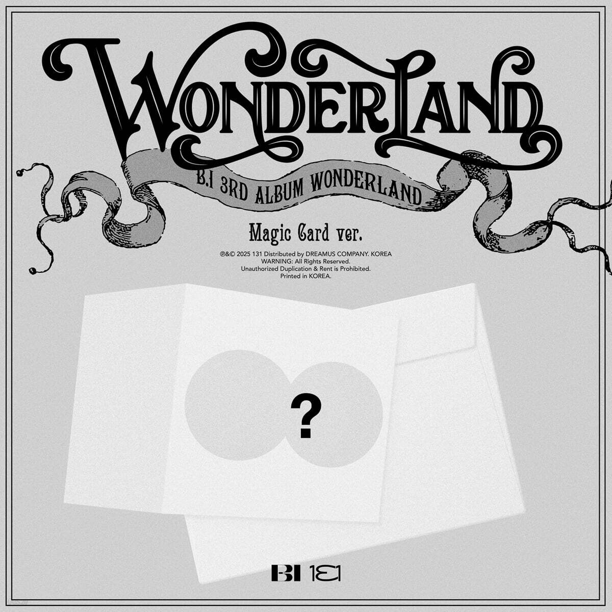 B.I - WONDERLAND (Magic Card Ver.)