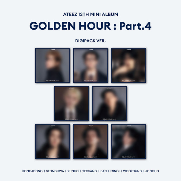 ATEEZ - GOLDEN HOUR PART.4 (Digipack Ver) – K Stars